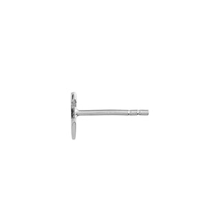 STINE A - PETIT LOVE ARROW EARRING - SILVER Single