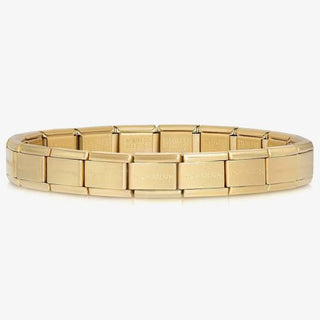 Nomination - 15 Links, Classic Base Bracelet Gold Mat