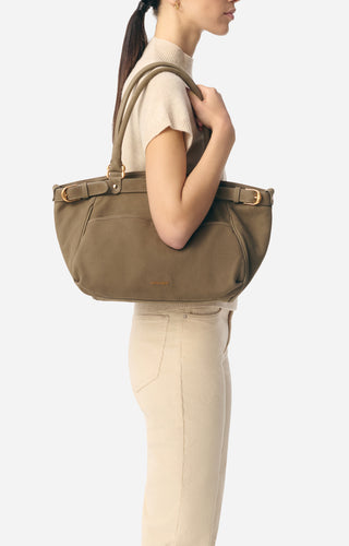 VANESSA BRUNO - Lune 48H Large Bag - Elephant