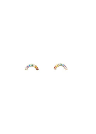 Pico Copenhagen - Rainbow Studs Petit - Gold