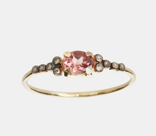 5 OCTOBRE - Bonie Ring - Pink Garnet