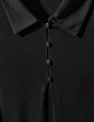 The Garment - Bree Polo Tee - Black