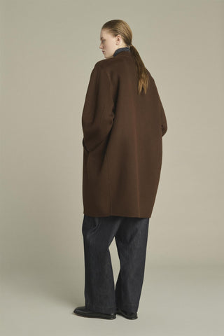 SOEUR - PRE-ORDER Beaulieu Coat - Chocolat