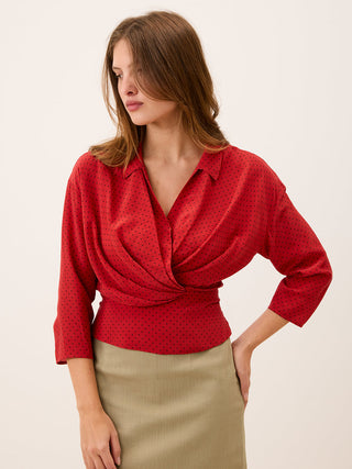Rouje - Silvia Blouse - Rouge