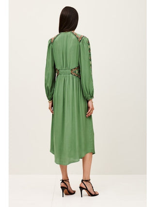 BA&SH - Tina Dress - Vert