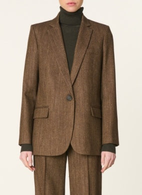 VANESSA BRUNO - Tilia Jacket - Brown