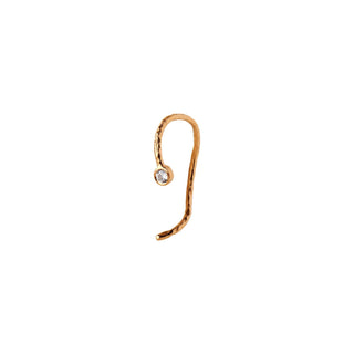 STINE A - Wavy One Dot Open Creol - White