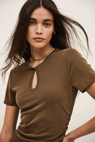 BA&SH - Beona Dress - Bronze