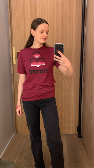 ISABEL MARANT ÈTOILE - Zewel Tee Shirt - Raspberry