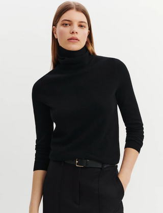 BOMPARD - Classic Turtleneck Sweater - Noir