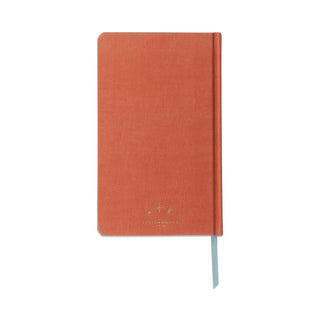 DesignWorks Ink - Celestial Bookcloth Journal - Terracotta Sun
