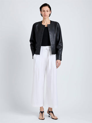 PROENZA SCHOULER - Robin Leather Jacket - Black