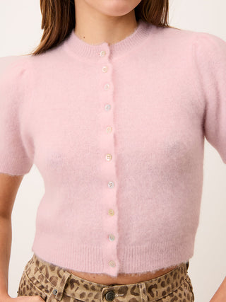 Rouje - Abelina Cardigan - Pale Rose