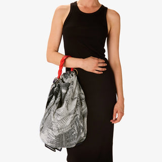 INOUI - Leather Belt Handle - Braid Red