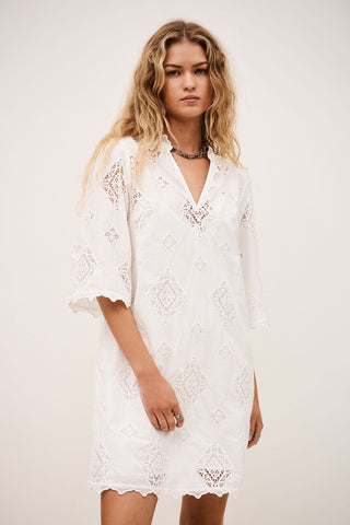 BA&SH - Malo Dress - Ecru