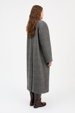 SKALL - Mary Coat - Grey Check