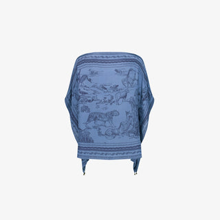 INOUI - Scarf Top - Navy