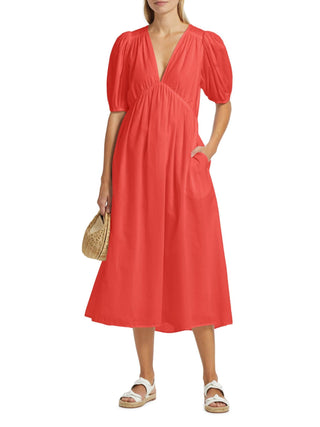 XIRENA - Blake Dress - Clambake Red