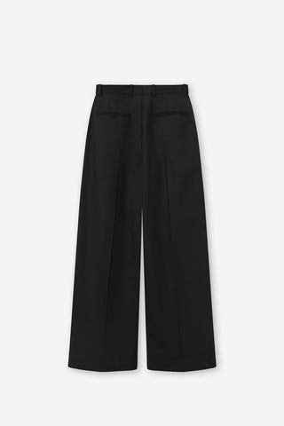 MARK TAN - Pemma Wool Pant - Black