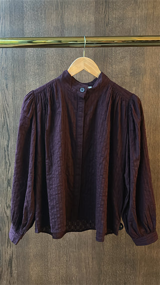 BELLEPIECE - Milton Blouse - Prune