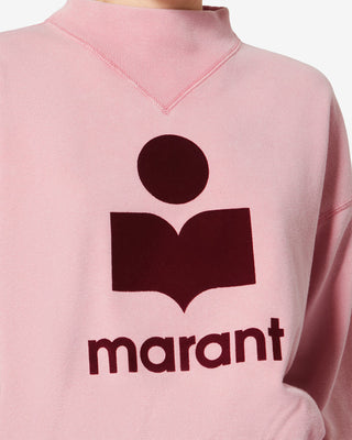 ISABEL MARANT ÈTOILE - Moby Sweatshirt - Bubblegum/Burgundy