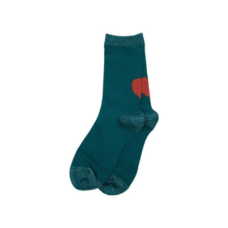 Pico Copenhagen - One Heart Sock - Dark Green