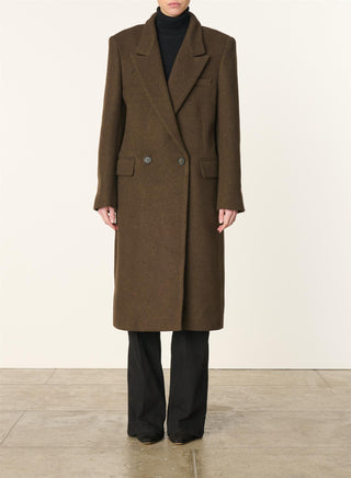 VANESSA BRUNO - Faloua Coat - Kahki (pre-order)
