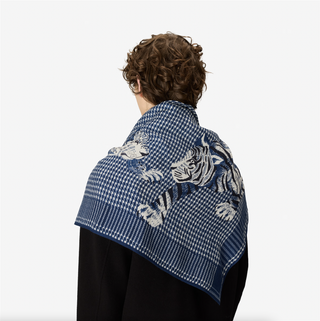 INOUI - Square Jorgen Houndstooth 100 - Blue