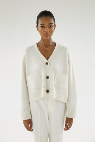 ALMADA LABEL - Beja Cardigan - Cream