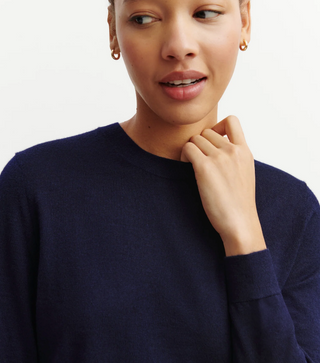 BOMPARD - Félicie Crew Neck - Marine