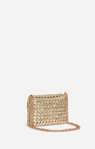 VANESSA BRUNO - Moon Handbag - Gold