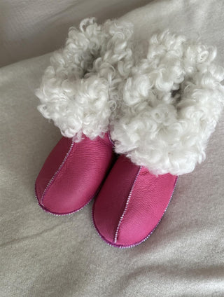 Ansarve Farm - Sheerling Slippers - Pink