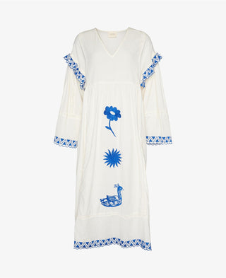 SISSEL EDELBO - Paia Cotton Dress - Cream