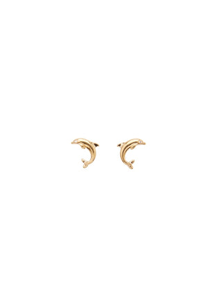 Pico Copenhagen - Dolphin Studs - Gold