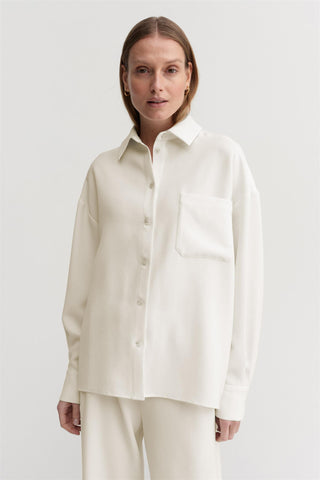 ALMADA LABEL - Finn Crepe Shirt - Cream