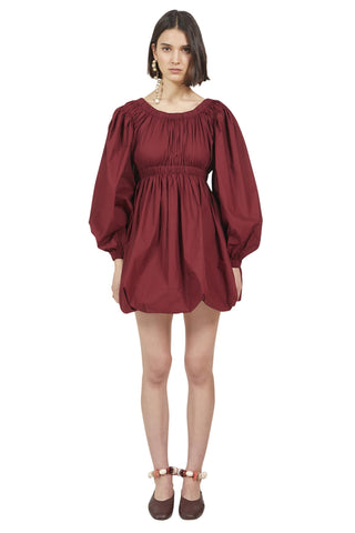 ULLA JOHNSON - Martine Dress - Bordeaux