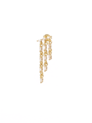 Rose Marie Paris - Stud Dangling - Gold