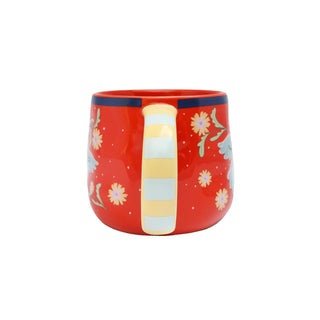 All The Luck in the World - Mug Red with Bird