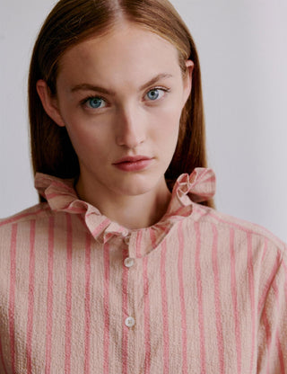 APOF - Anja Shirt - Rose Stripe Marisa