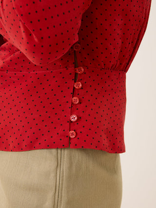 Rouje - Silvia Blouse - Rouge