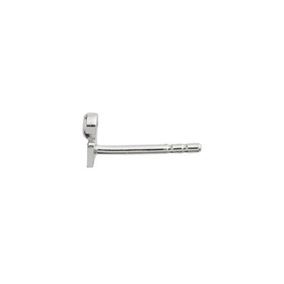 STINE A - Tres Petit La Mer earring W/Stone - Silver Single