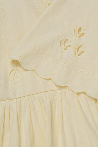 SKALL - Fleurie Dress - Buttermilk
