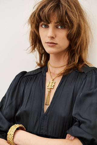 BA&SH - Cleli Dress - Encre