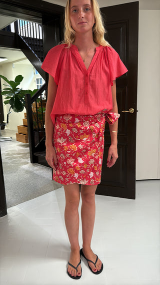 VANESSA BRUNO - Gardenia Skirt - Fushia