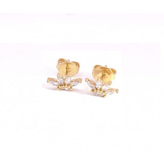 Rose Marie Paris - Stud Demi Fleur - Gold