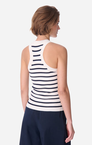 VANESSA BRUNO - Edea Top - Off White/Navy