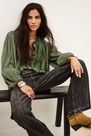 BA&SH - Mona Shirt - Amande