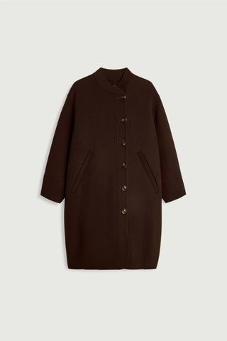 SOEUR - PRE-ORDER Beaulieu Coat - Chocolat