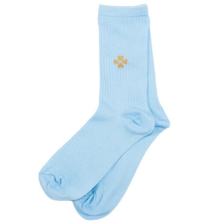 Pico Copenhagen - Golden Clover Sock - Sky