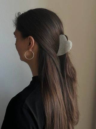 Pico Copenhagen - Grande Heart Claw - Pink Rainbow